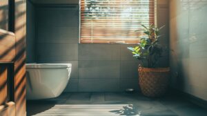 nettoyant des toilettes